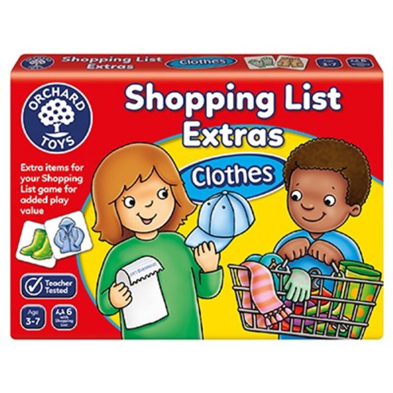 "Orchard Toys - Shopping List Booster - Clothes"