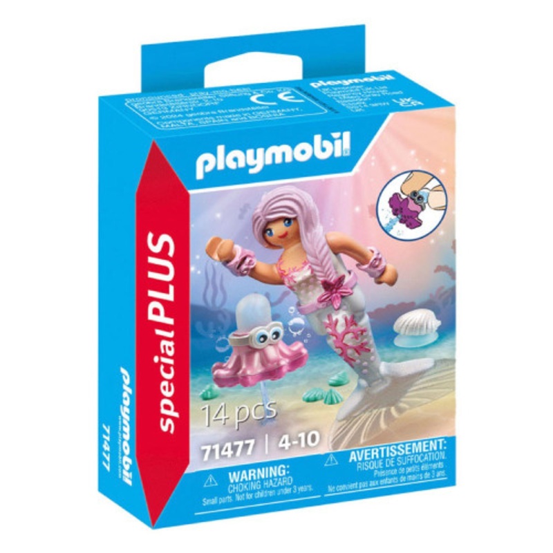 "Playmobil - Special Plus - Mermaid with Squirt Octopus 71477"
