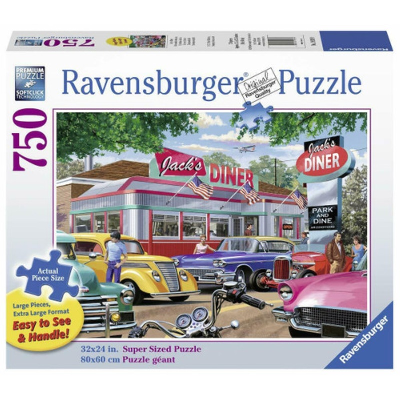 "Ravensburger 750pc - Meet you at Jack's Large Format Puzzle"