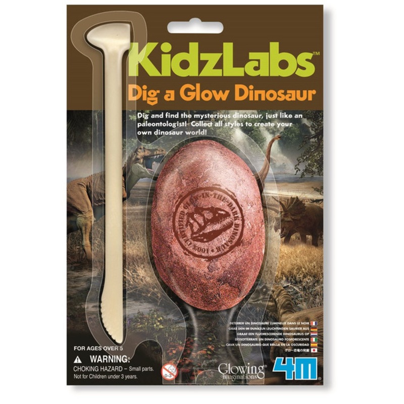 "4M - KidzLabs - Dig a Glow Dinosaur (Small)"