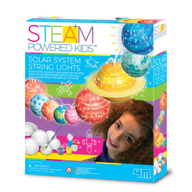 "4M - STEAM Powered Kids - Solar System Toys String Lights"