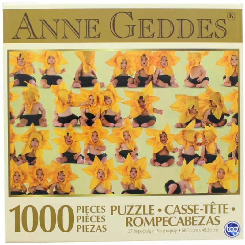 "Anne Gedes Sunflower 1000 Piece Jigsaw Puzzle"