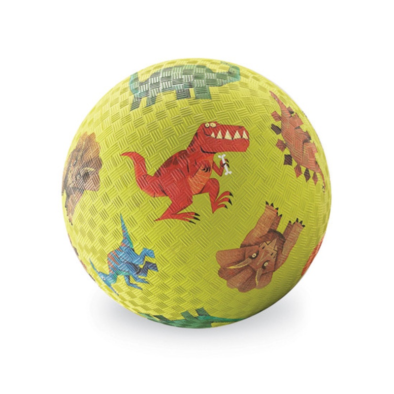 "Crocodile Creek 5'' Ball - Dinosaur Green"