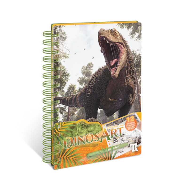 "DinosArt - Small Creative Book - Foil"