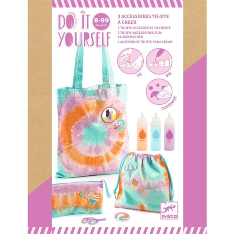 "Djeco - Do It Yourself - Tie Dye Bag"