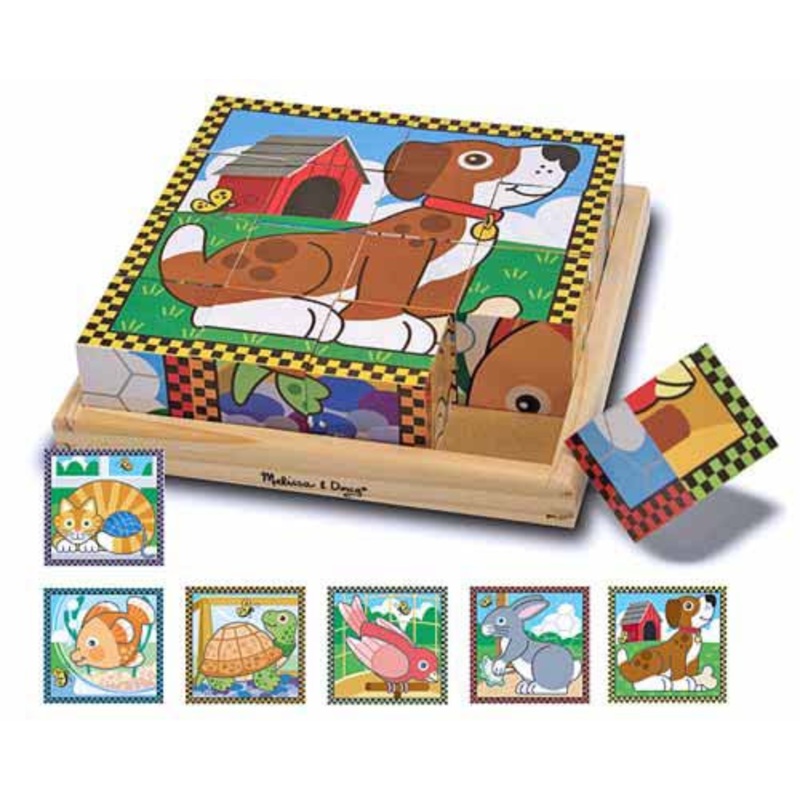 "Melissa & Doug - Pets Cube Puzzle"