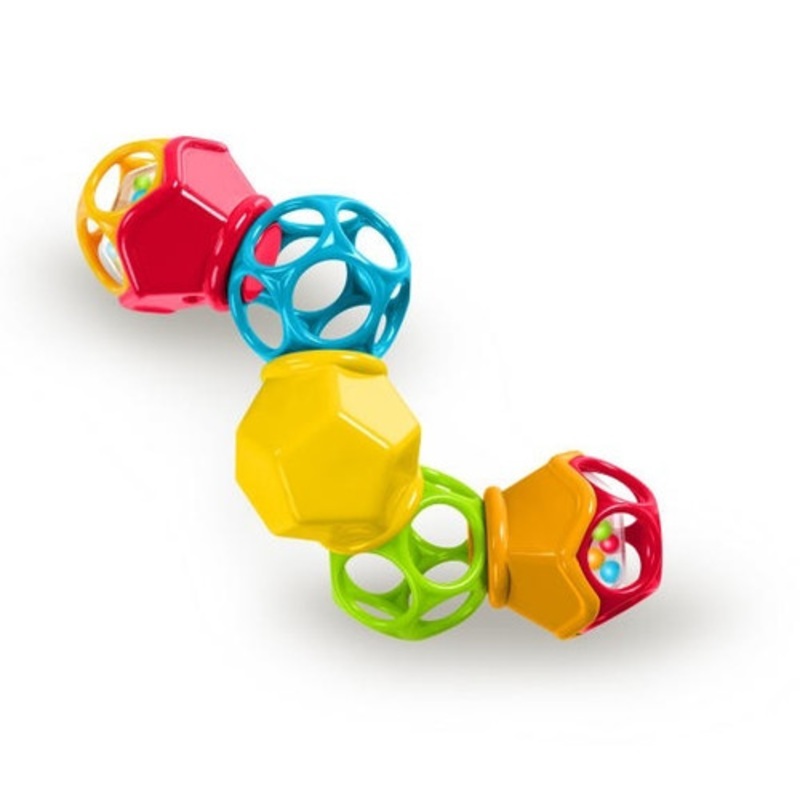 "Oball - Clicky Twister Easy Grasp Rattle"