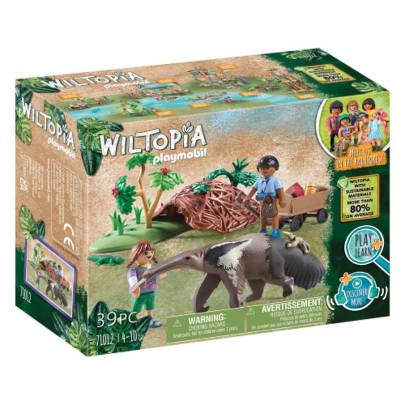 "Playmobil Wiltopia - Rainforest Anteater Care - 71012"