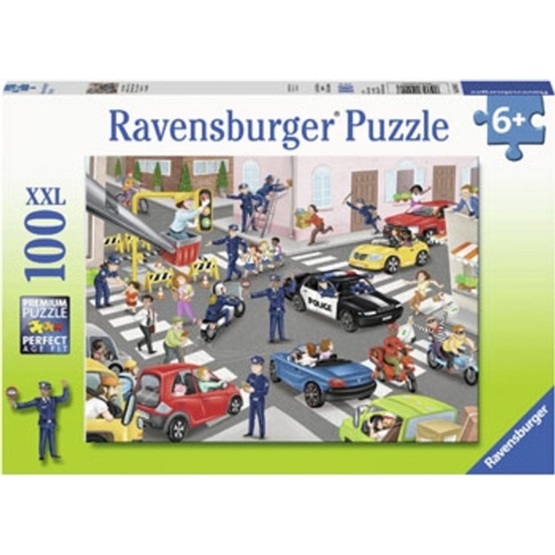 "Ravensburger 100pc -  Police on Patrol Puzzle"