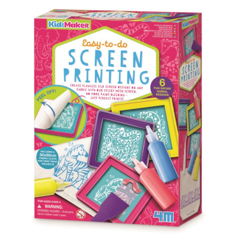"4M - Easy To Do - Screen Printing"