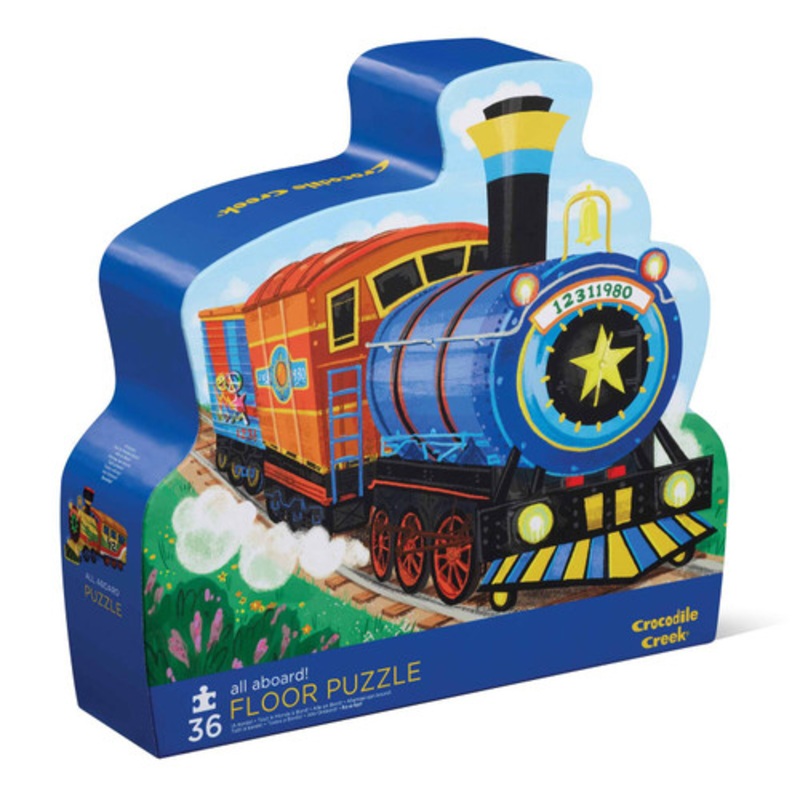 "Crocodile Creek - Classic Floor Puzzle 36 pc - All Aboard"