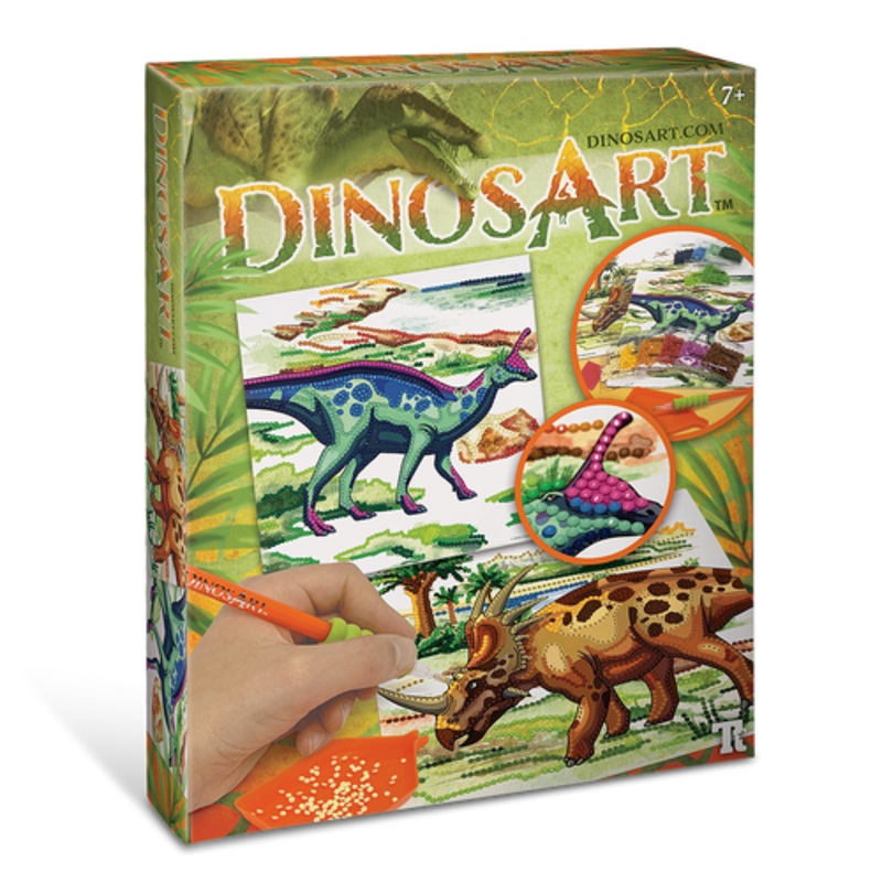 "DinosArt - Dazzle-by-Number"