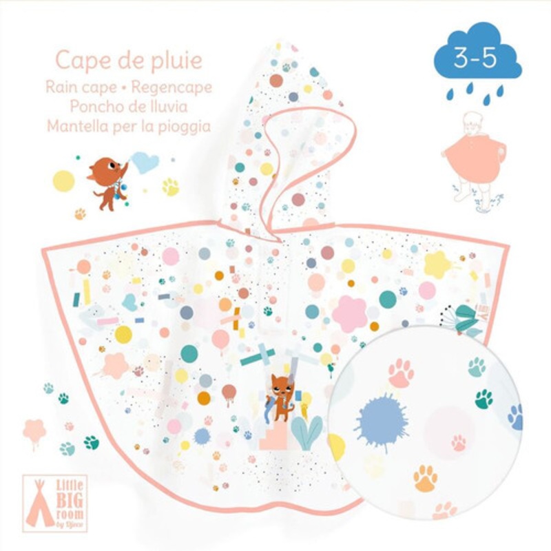 "Djeco - Cat Rain Cape (Small)"