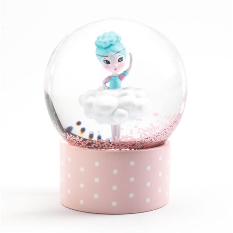"Djeco - So Cute Mini Snow Globe - Ballerina"