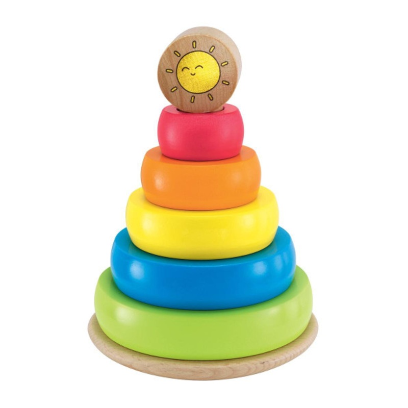 "ELC - Wooden Stacking Rings"