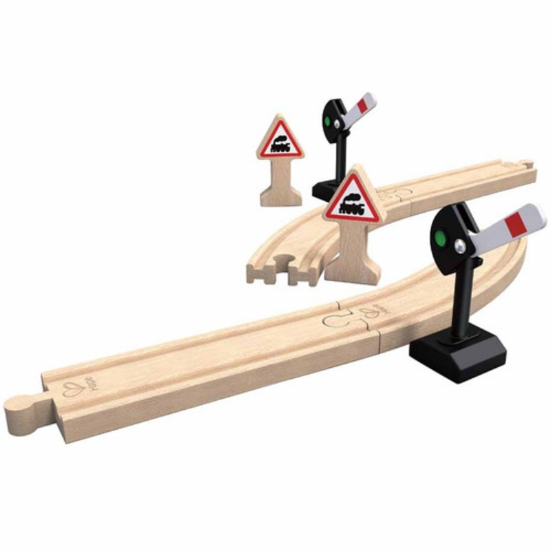 "Hape Rail - Mechanical Railway Signals and Tracks"