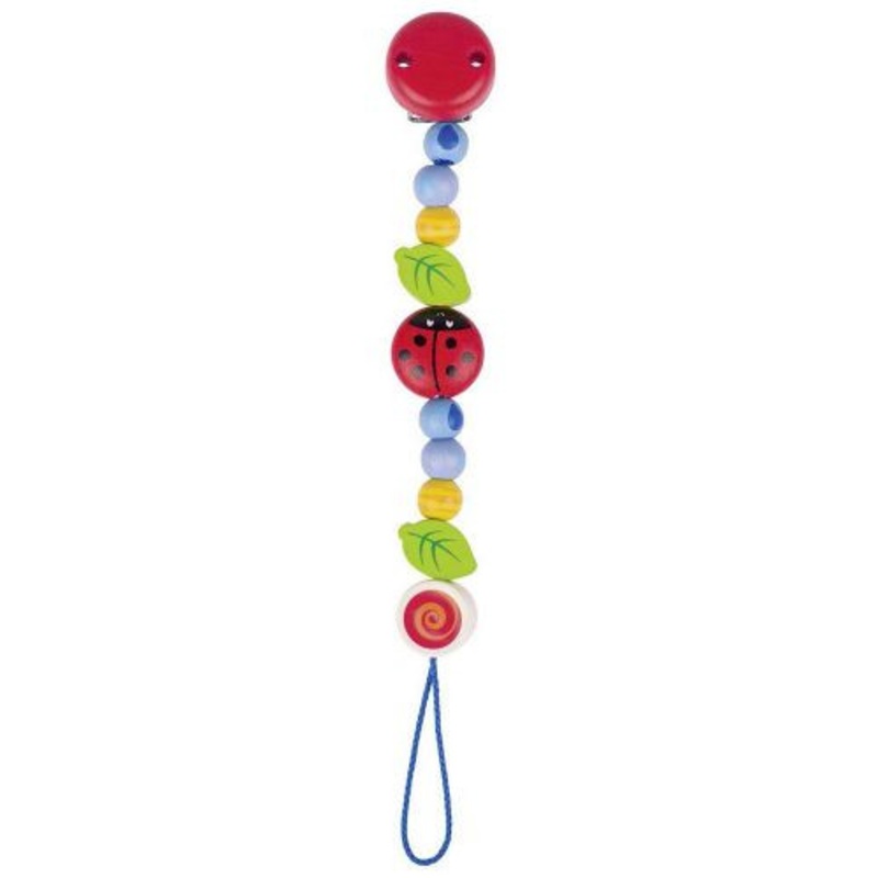 "Heimess - Soother Chain Ladybird"