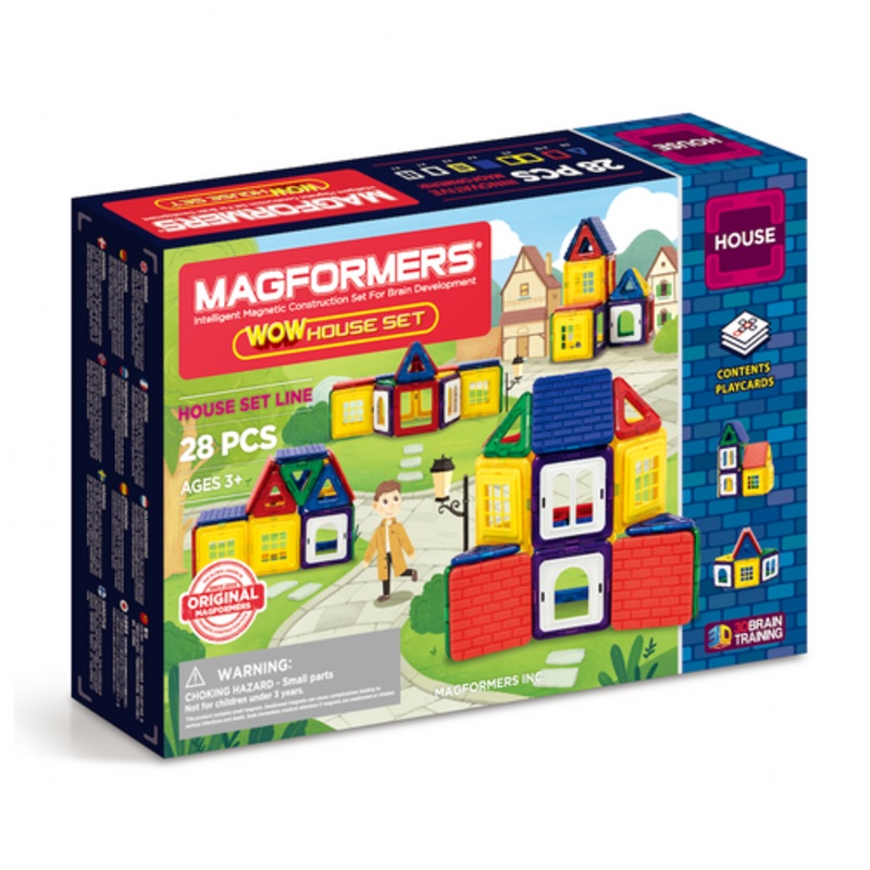 "Magformers - WOW House Set 28pc 705007"