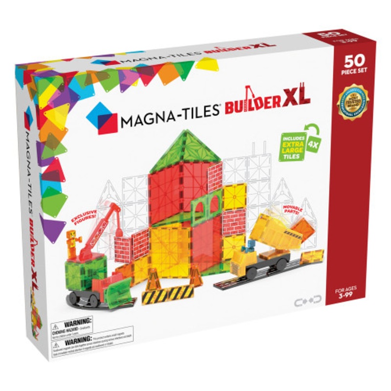 "MAGNA-TILES - Builder XL - 50 Piece Set"