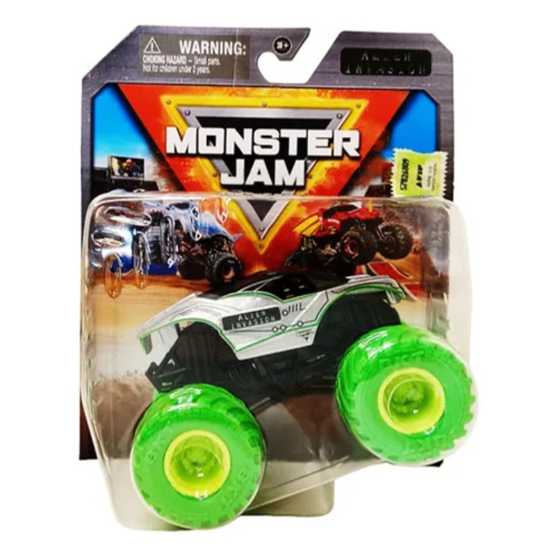 "Monster Jam 1:64 Diecast Monster Trucks- Alien Invasion (Series 07)"