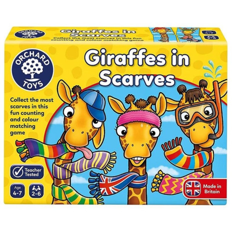 "Orchard Toys - Giraffes In Scarves"