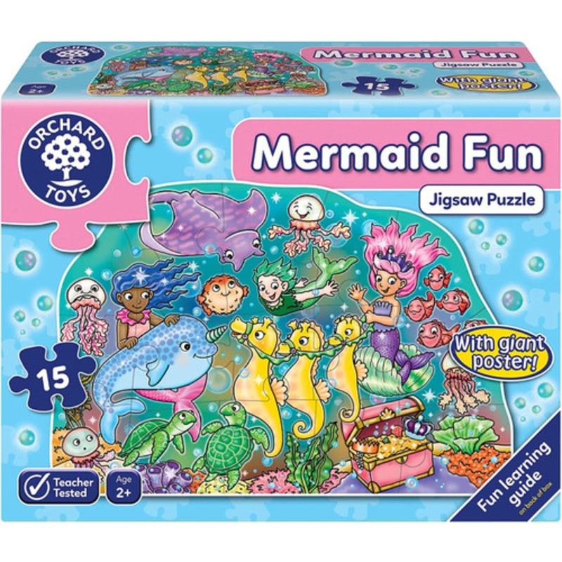 "Orchard Toys - Mermaid Fun + poster 15pc"