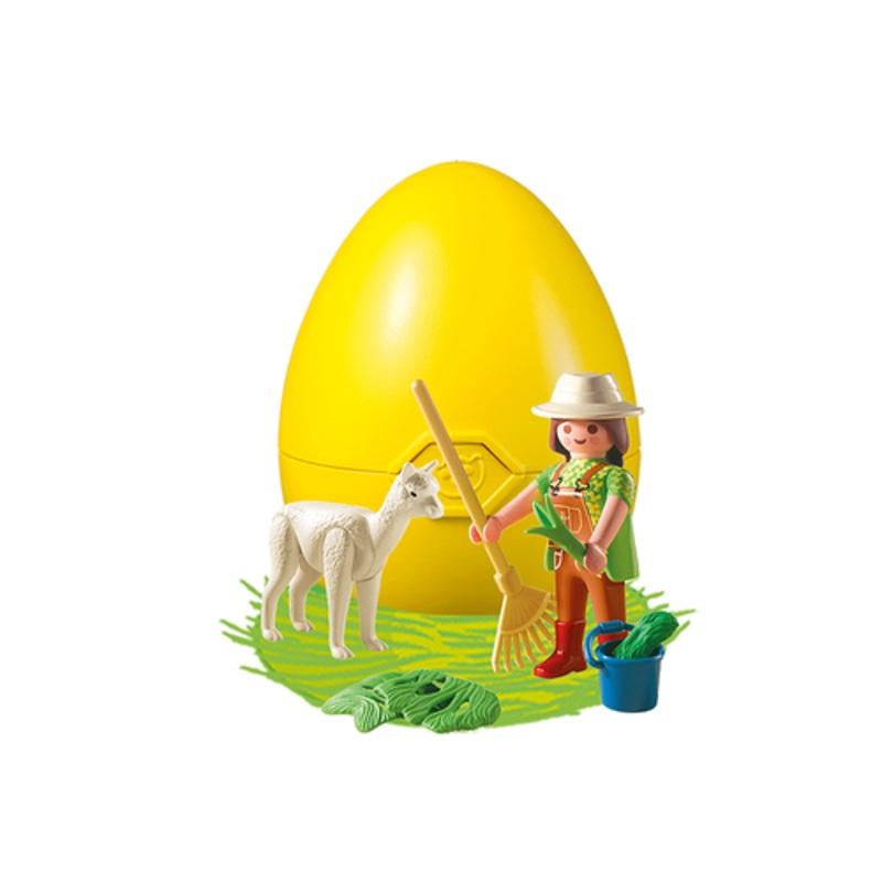 "Playmobil - Zookeeper with Alpaca 4944"