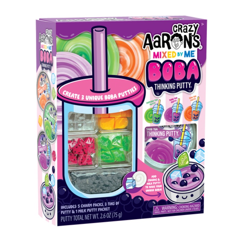 "Crazy Aaron's  Thinking Putty - Boba Thinking Putty - Mixed by Me Kit"