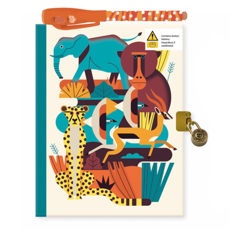 "Djeco - Owen Secret Notebook with Magic Pen"