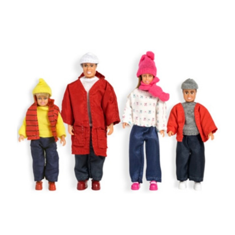 "Lundby - Smaland  - Winter Family Set"