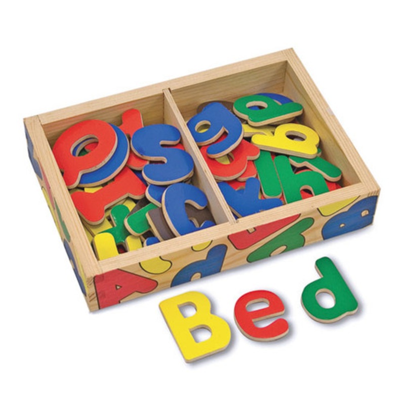 "Melissa & Doug - Alphabet Magnets in a Box - 52pc"