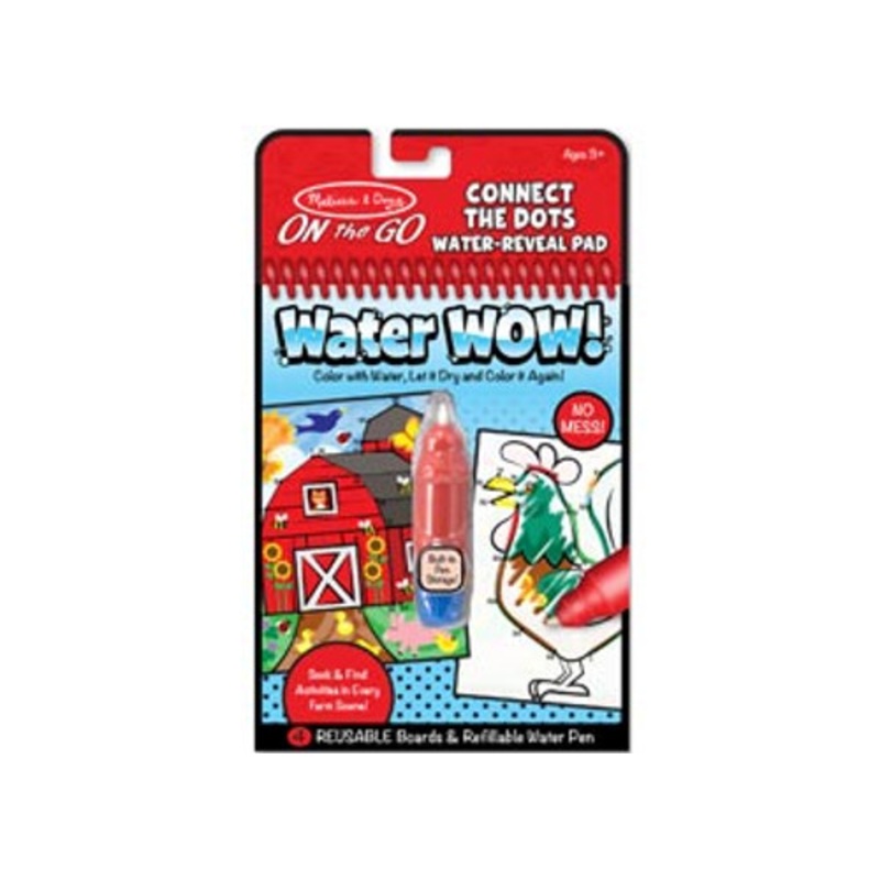 "Melissa & Doug- ON the GO - Water WOW! Farm Dot to Dot"