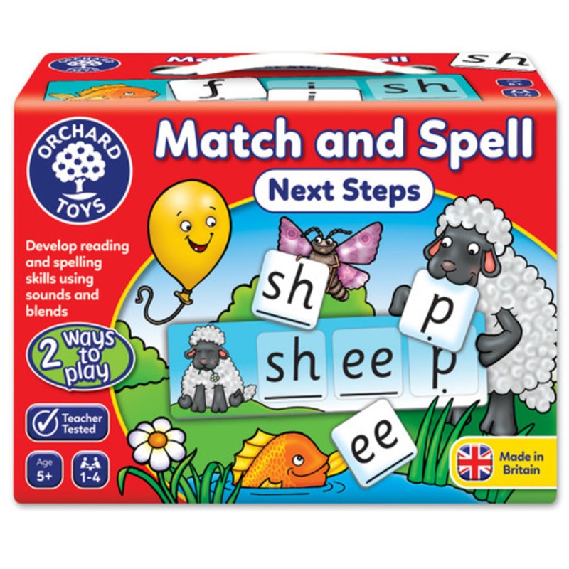 "Orchard Toys - Match and Spell - Next Steps"