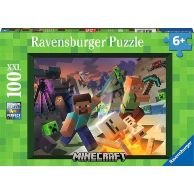 "Ravensburger 100pc - Monster Minecraft Puzzle"