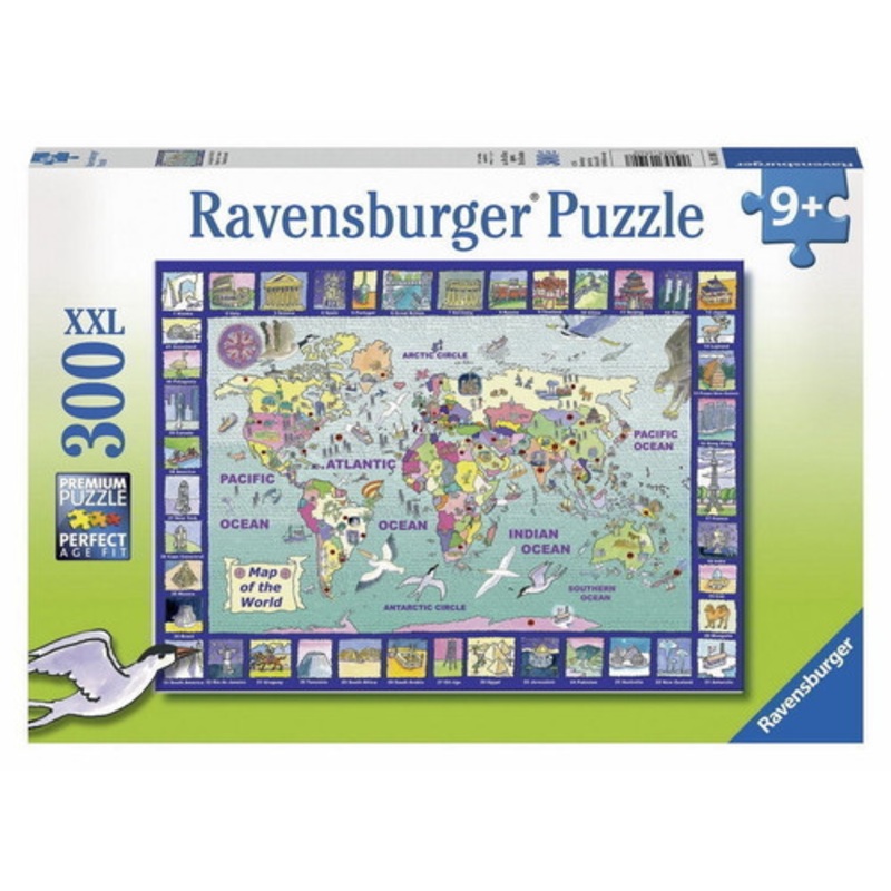 "Ravensburger 300pc - Looking at the World Puzzle"