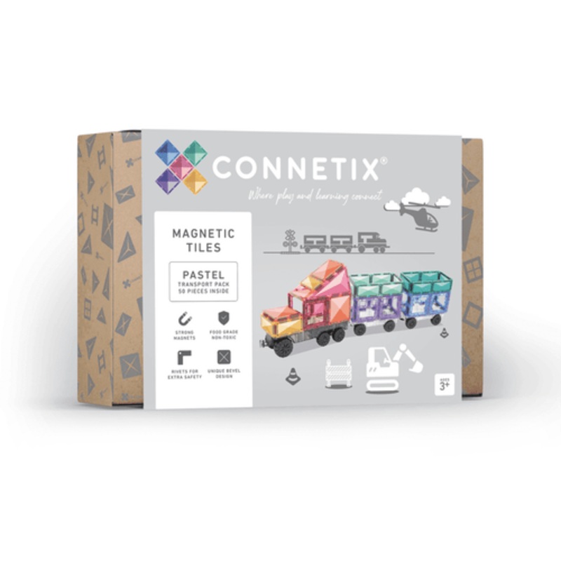 "Connetix - Pastel Transport Pack 50pc"