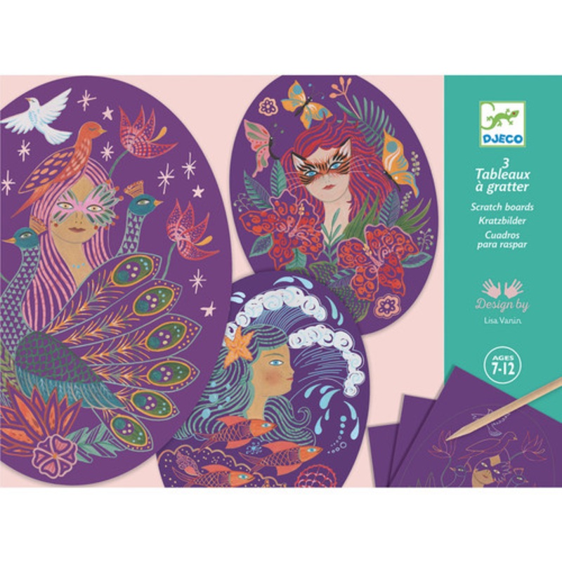 "Djeco - Nymph Scratch Cards"