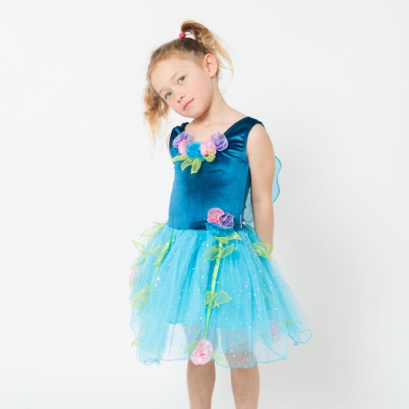 "Fairy Girls - Faraway Fairy Dress - Turquoise"