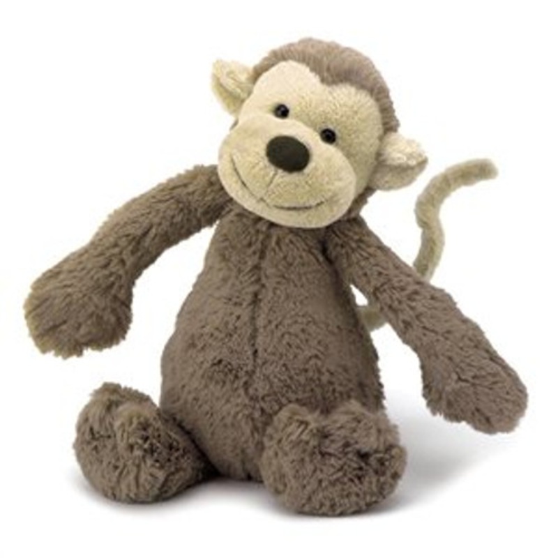 "Jellycat - Bashful Monkey Medium"