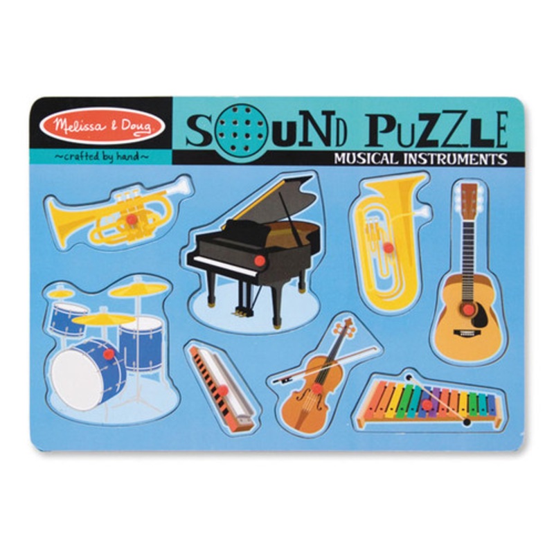 "Melissa & Doug - Musical Instruments Sound Puzzle"