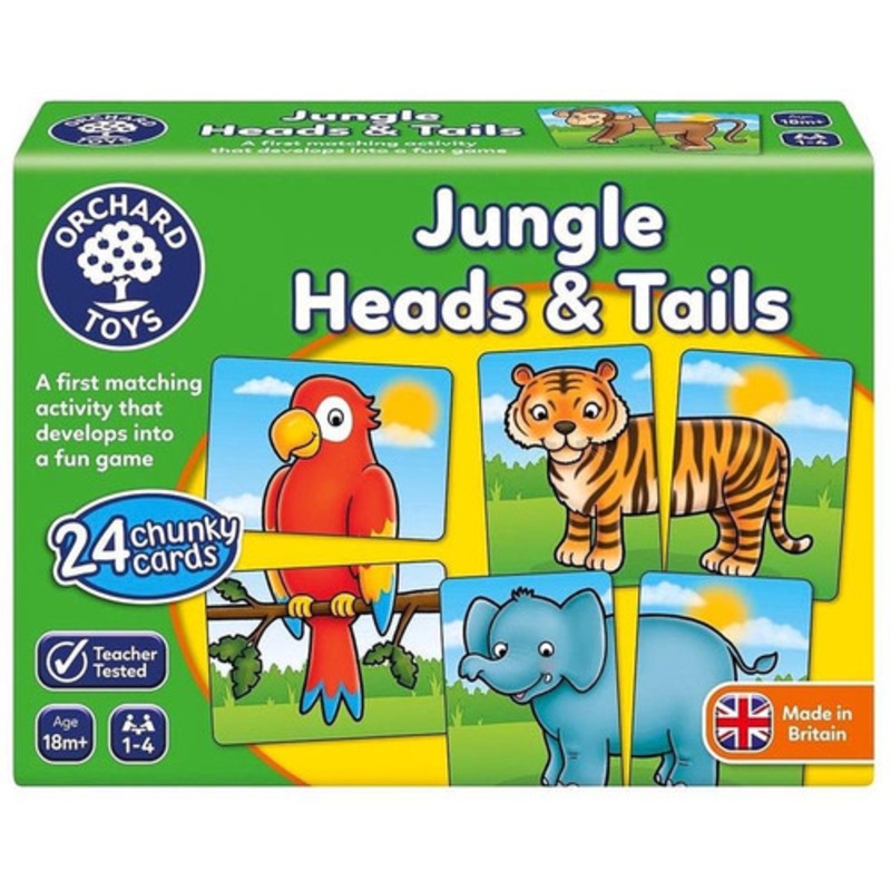 "Orchard Toys - Jungle Heads & Tails"