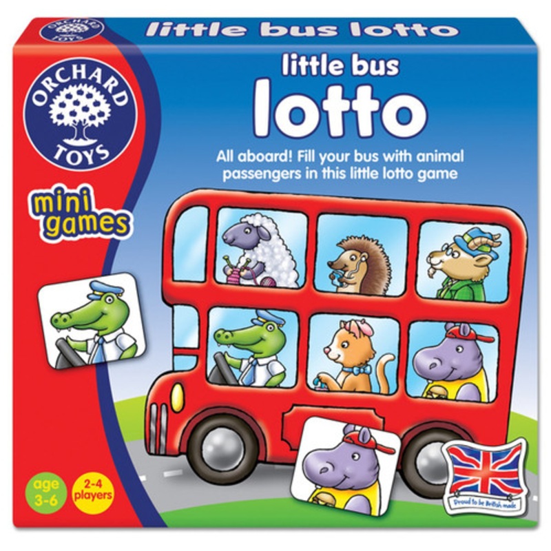 "Orchard Toys Mini Game - Little Bus Lotto"