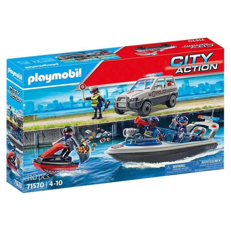 "Playmobil City Action - Police Pursuit on the Water 71570"