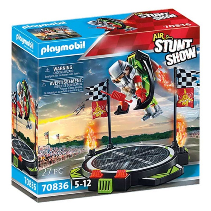 "Playmobil Stunt Show - Air Stunt Show Stuntman with Jetpack 70836"