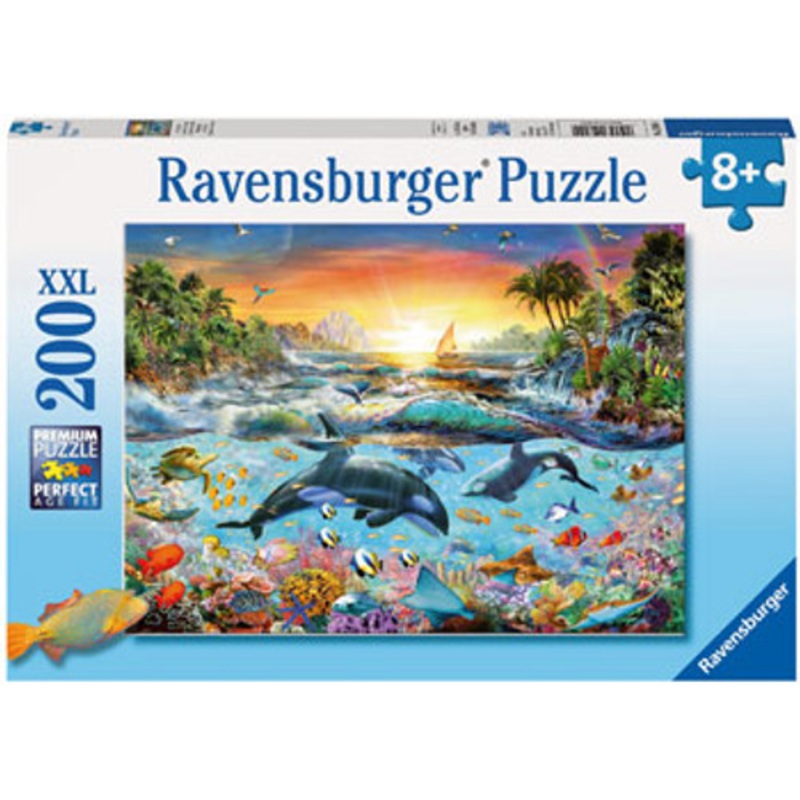 "Ravensburger 200pc -  Orca Paradise Puzzle"