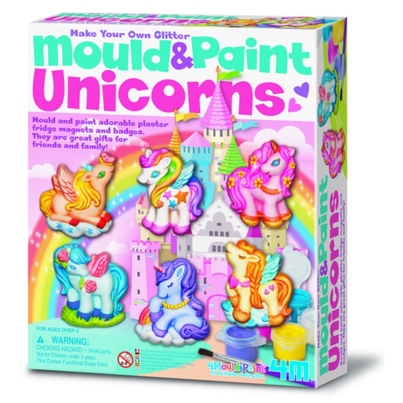"4M - Mould & Paint - Unicorns"