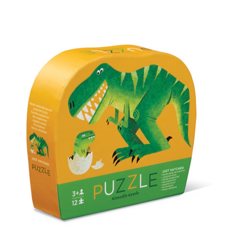 "Crocodile Creek - 12 piece Mini Puzzle - Just Hatched"