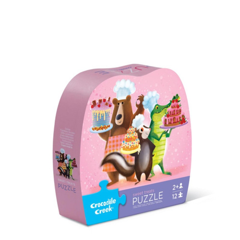 "Crocodile Creek - 12 piece Mini Puzzle - Sweet Treats"