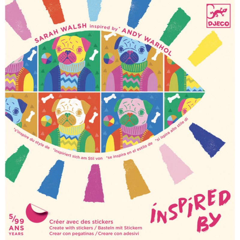 "Djeco - Inspired By Andy Warhol - Totally Pop"