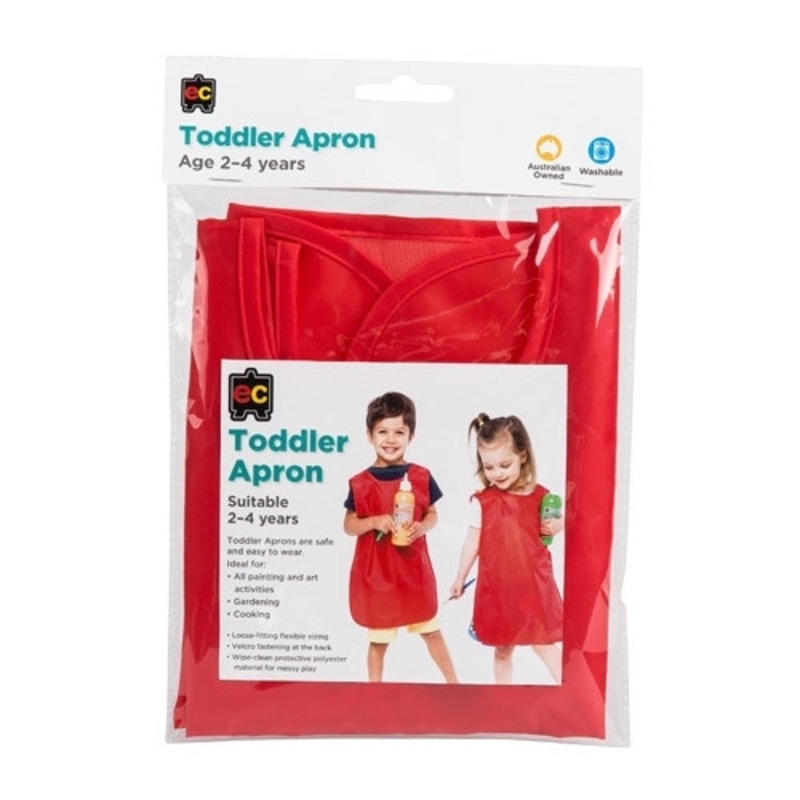 "Educational Colours - Toddler Apron (Ages 2-4)"